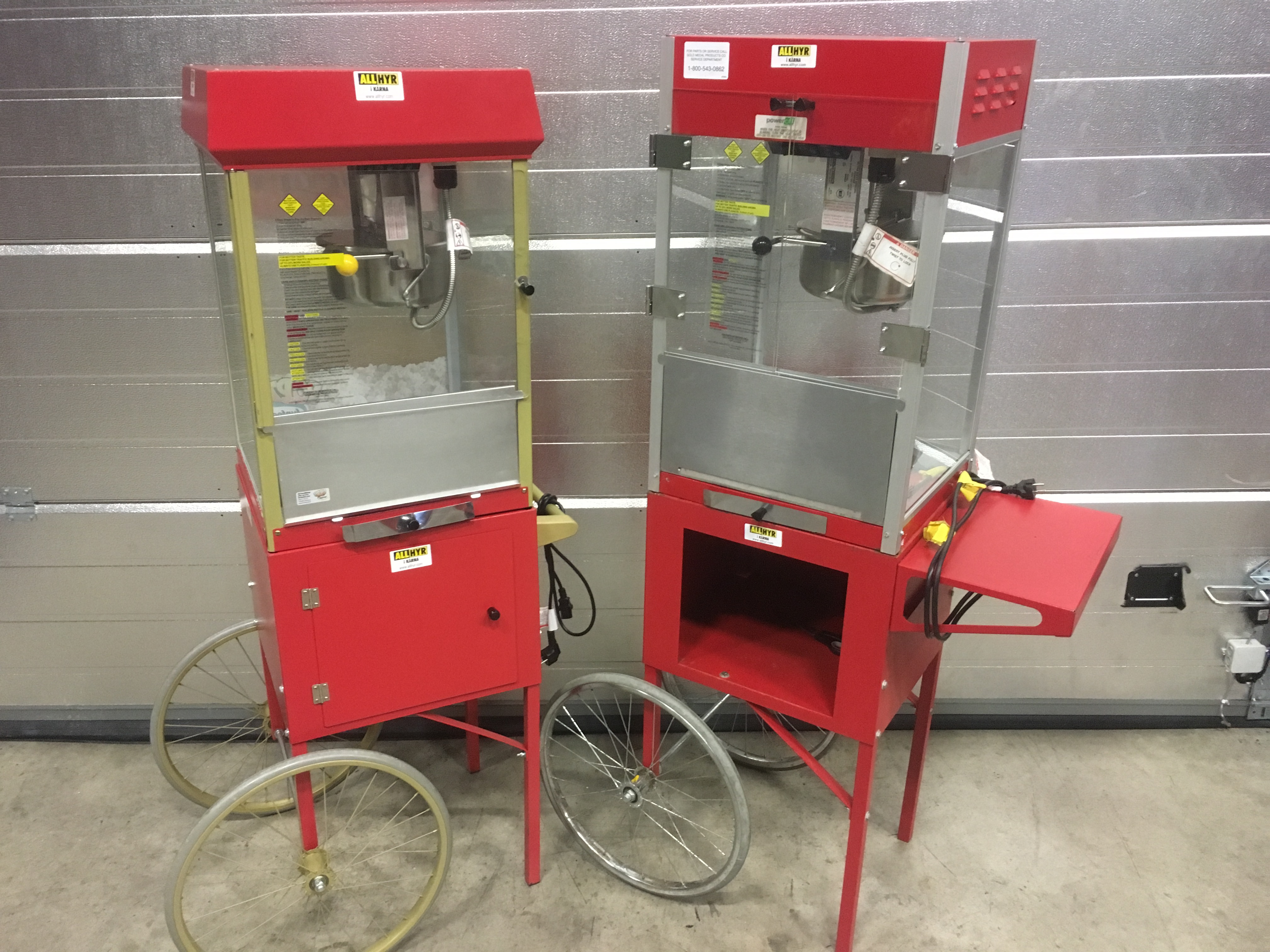 Popcornmaskin 6oz 1000 kr